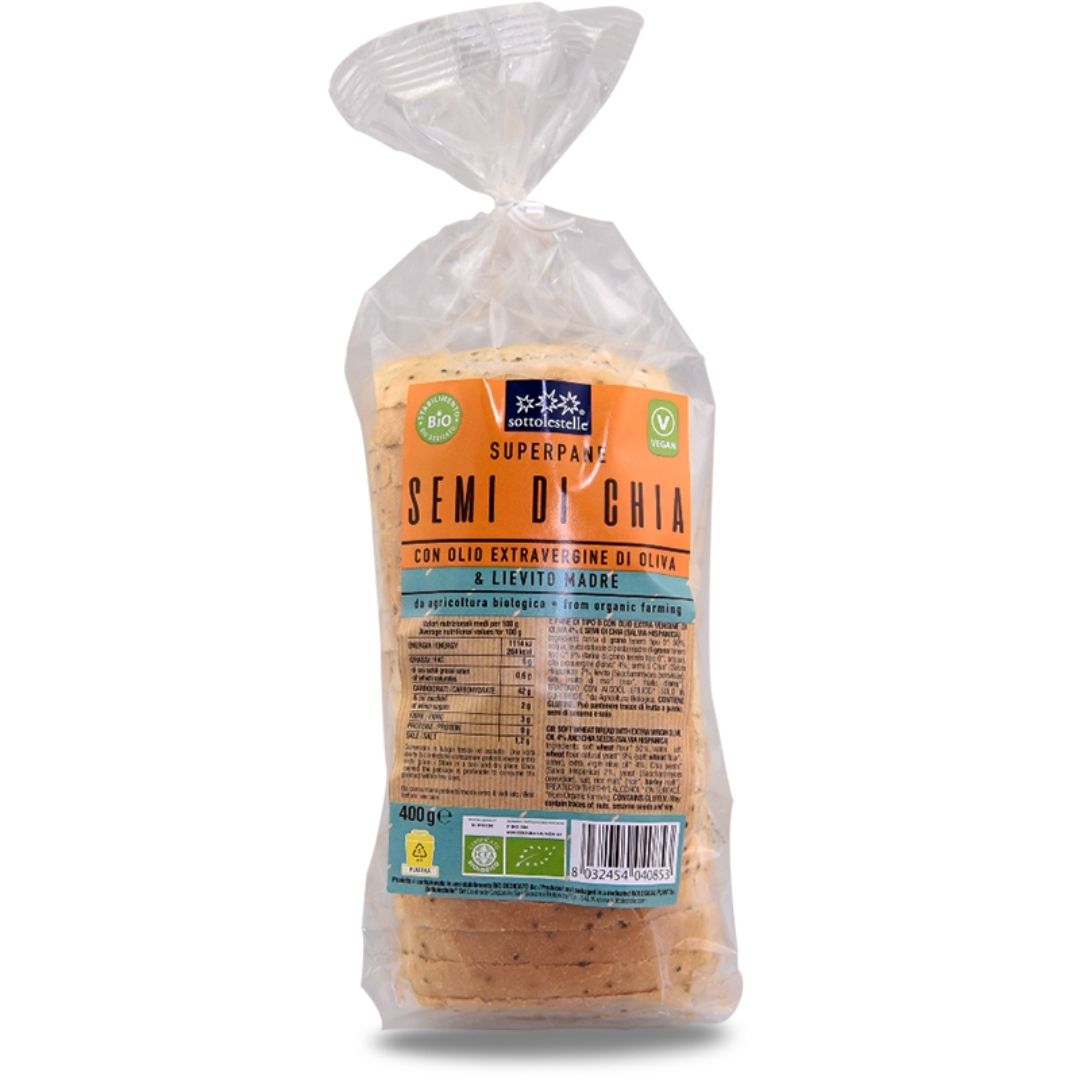 SUPERPANE CON SEMI DI CHIA SOTTOLESTELLE
